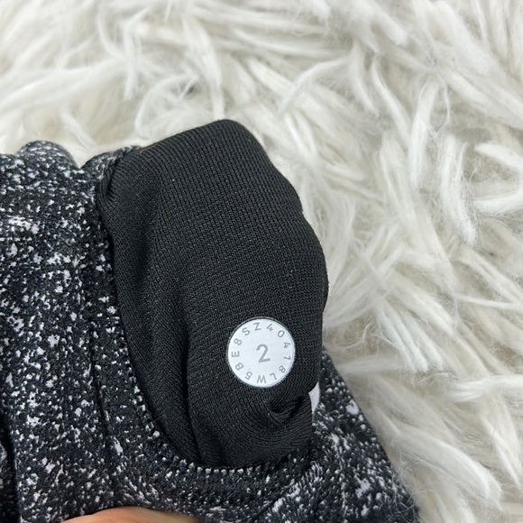 Lululemon Align Pant II *25" Luminesce Splatter Ice Grey Black - Picture 4 of 6